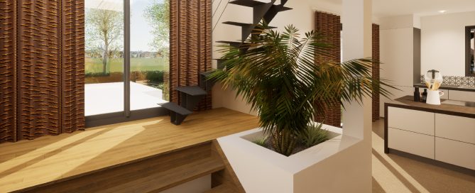 Projet Paul repas cuisine Projection rénovation maison Vannes